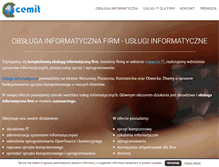 Tablet Screenshot of cemit.pl